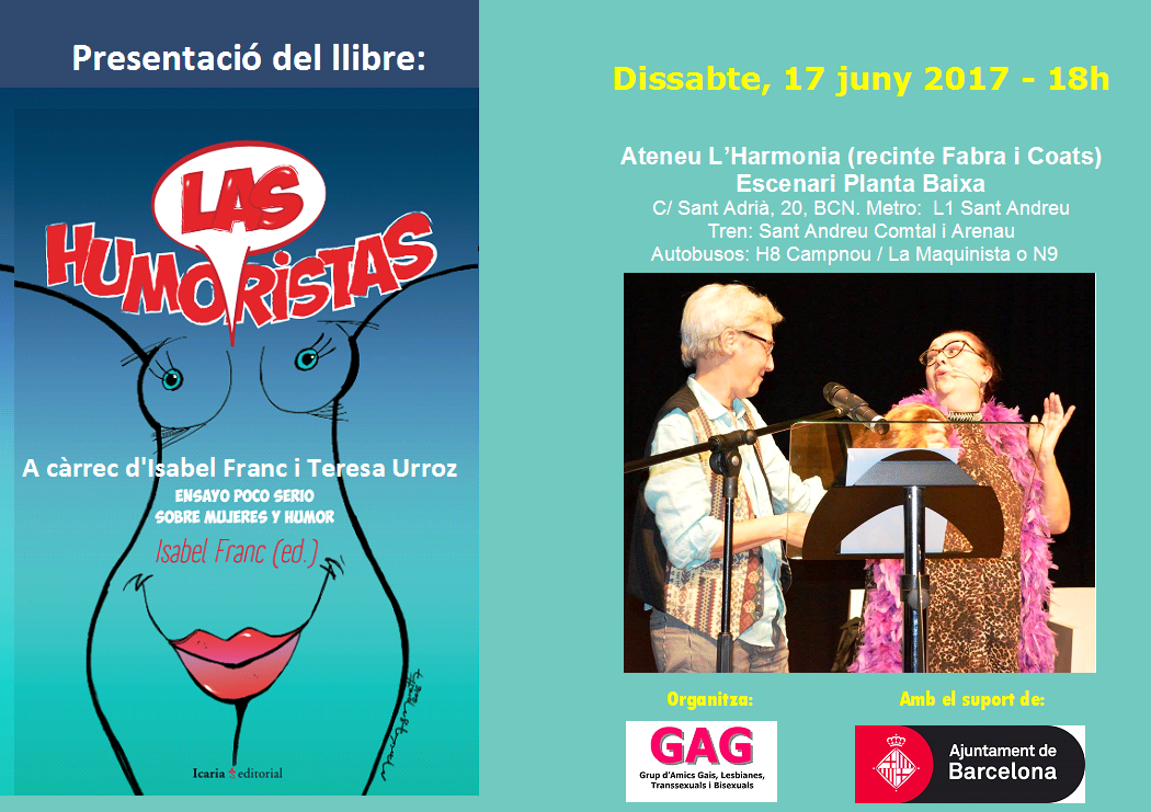 Presentación del libro «Las Humoristas»