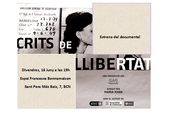 Estrena del Documental «Crits de Llibertat»