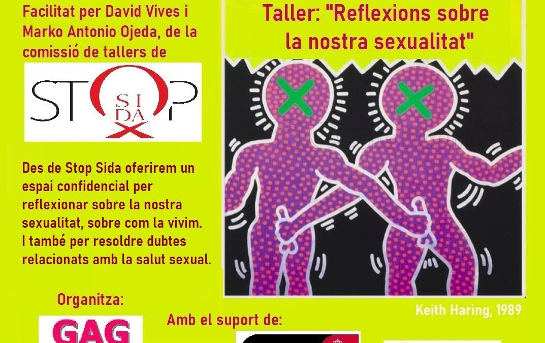Sábado, 20 de Noviembre – 18h: Taller- “Reflexiones sobre nuestra sexualidad”