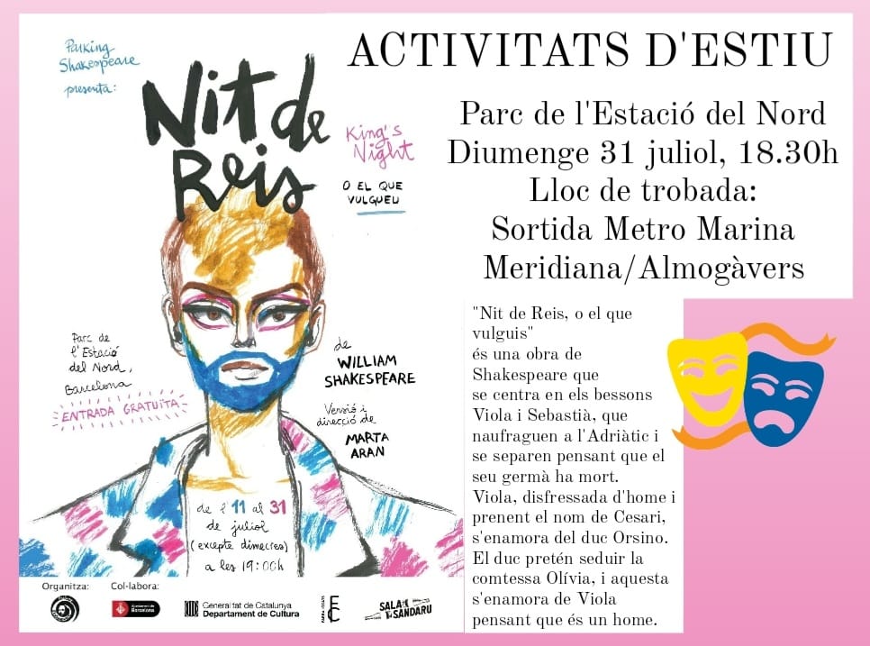 Domingo, 31 de julio a las 18:30 h. Teatro: «Nit de Reis».