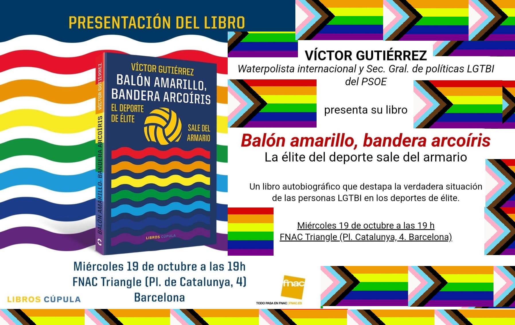 Dimecres, 19 d’octubre a les 19h: Presentació del llibre de Víctor Gutiérrez