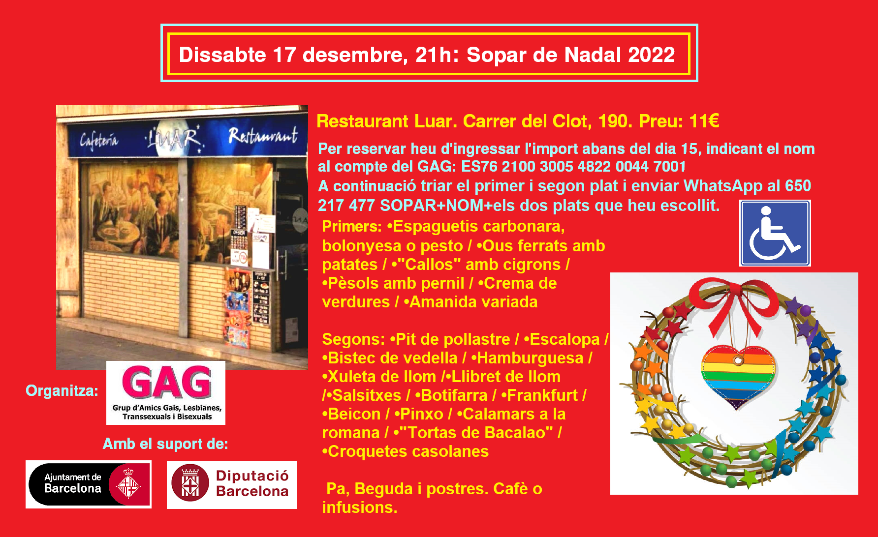 Sopar de Nadal 2022