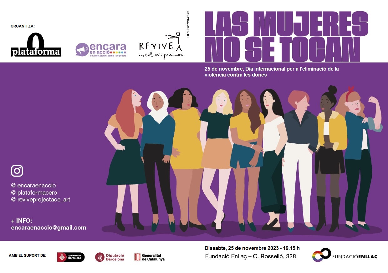 25 de novembre a les 19:15 – Dia internacional per a l’eliminació de la violència contra les dones