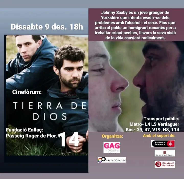 Dissabte, 9 desembre a les 18h: Cinefòrum – Terra de Déu