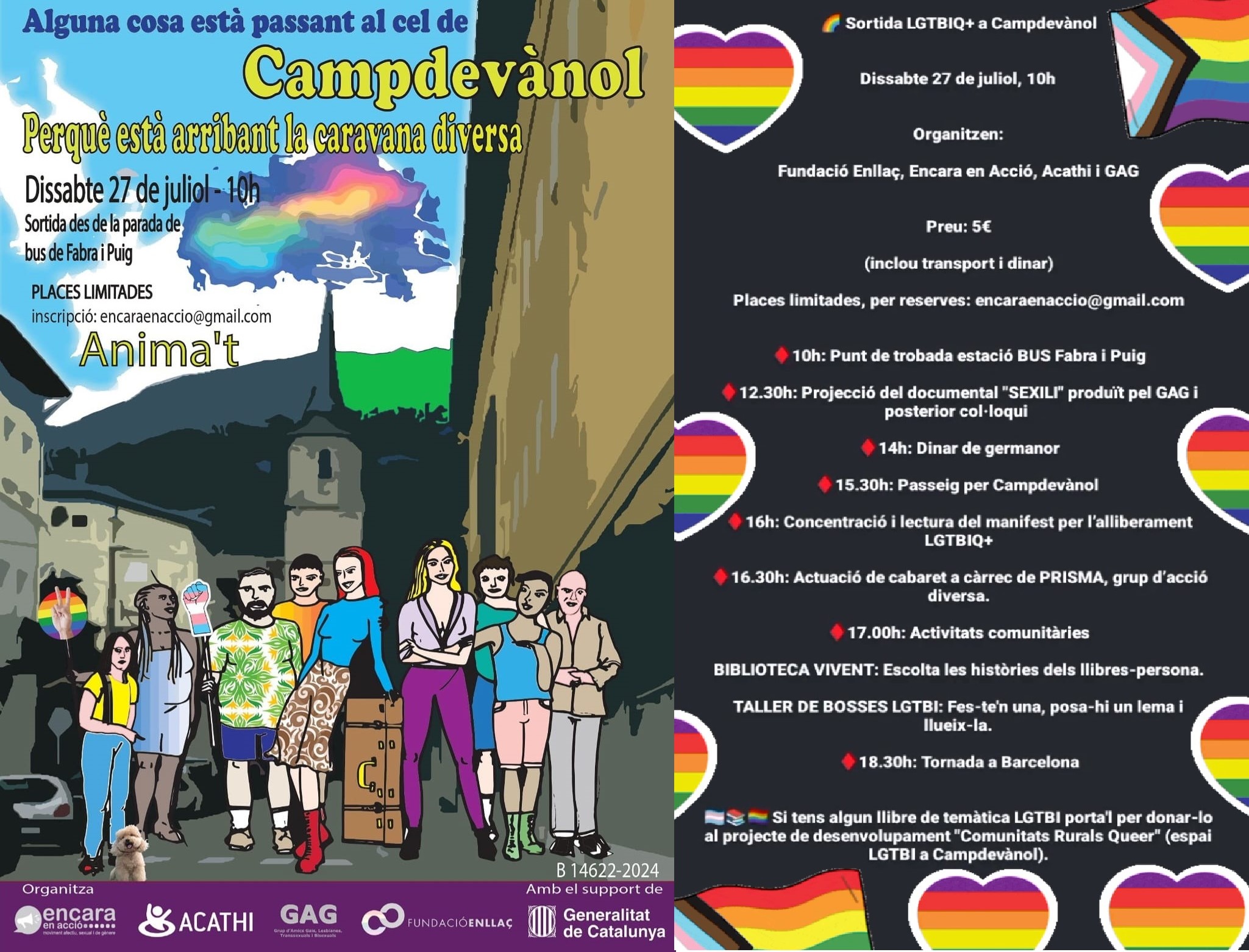 Sábado, 27 de Julio a las 10h: Caravana Diversa