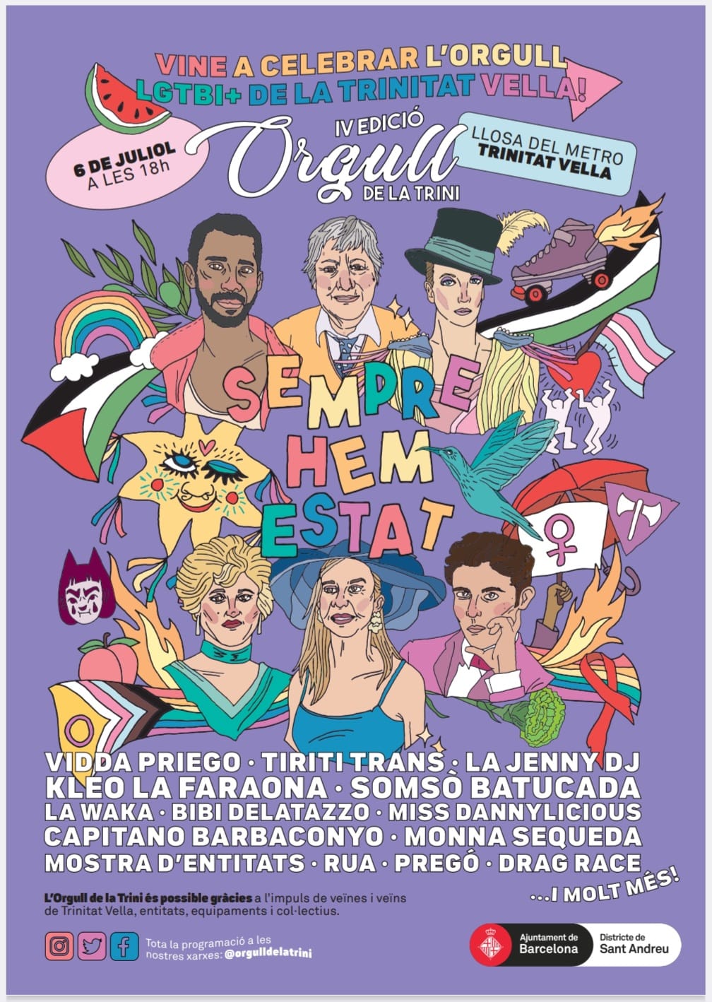 6 de Julio a las 18h: Orgull de la Trini